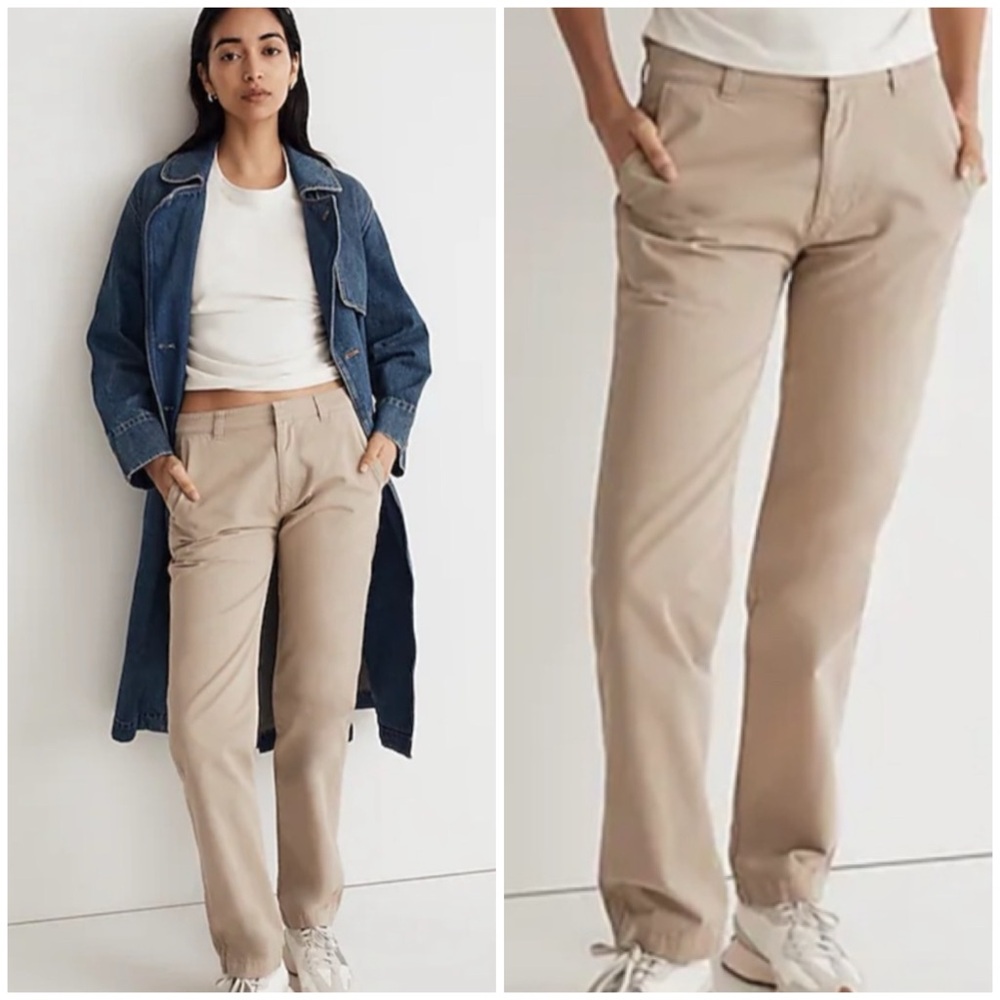 Madewell Garment Dyed Straight Chino